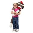 Sock Monkey Jumbo Plush